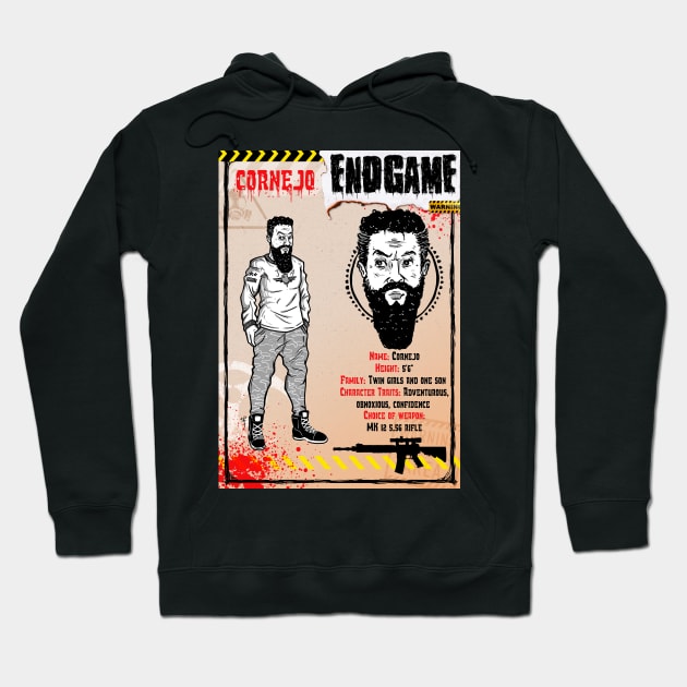 Cornejo (End Game) Hoodie by EndGameZombie